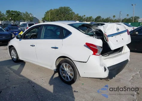 2019 Nissan Sentra Sv z USA, uszkodzony, nr VIN 3N1AB7AP6KY288590